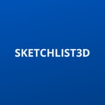 SketchList 3D logo